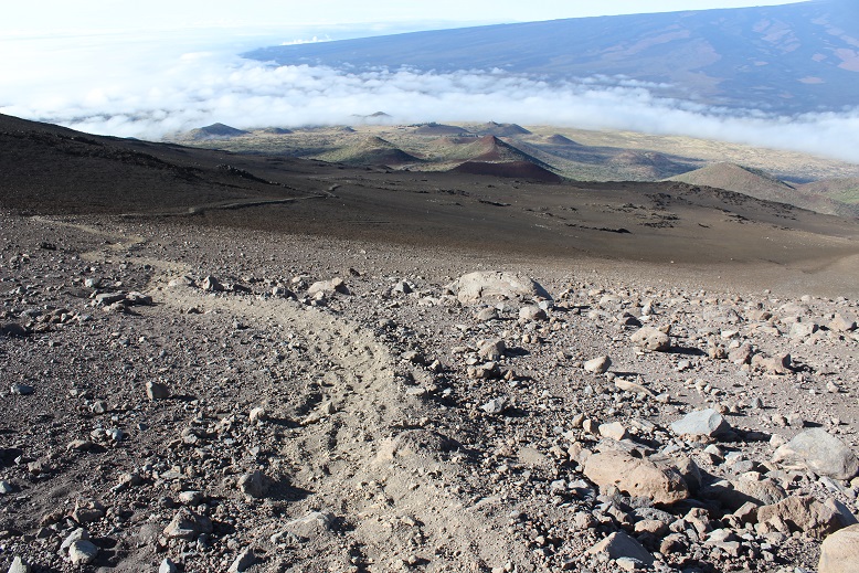 21 path down and marine layer