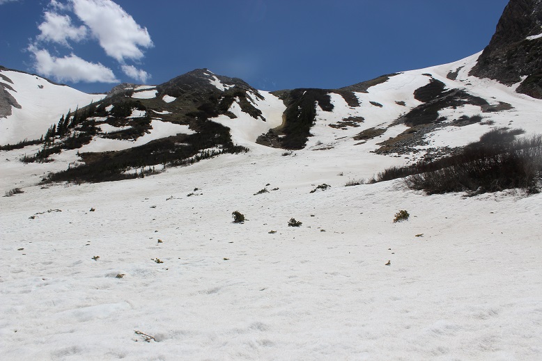 23 Avalanche near lake
