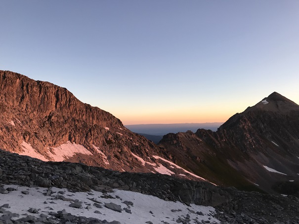 8 Sunrise over saddle IMG_6906